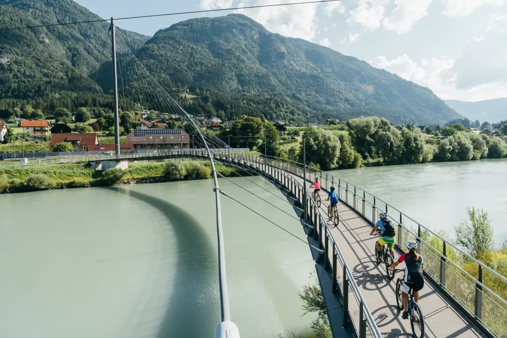 Drauradweg R1 in Villach © Kärnten Werbung GmbH | Sam Strauss